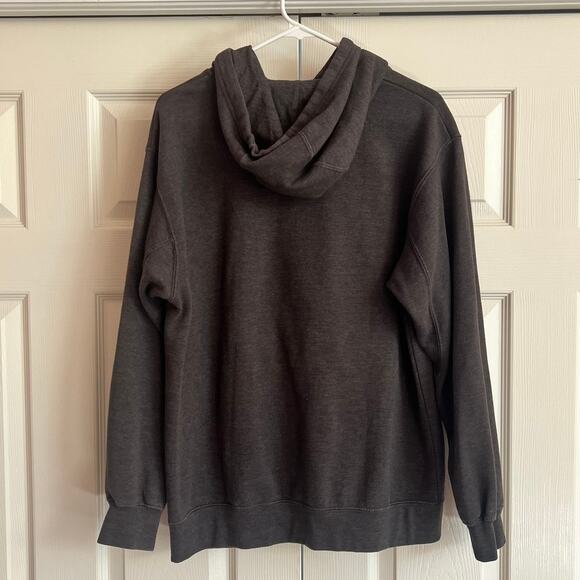 NFL Team Apparel STEELERS Football Hoodie Size L Gray NFL Graphic Sweatshirt - Picture 2 of 10